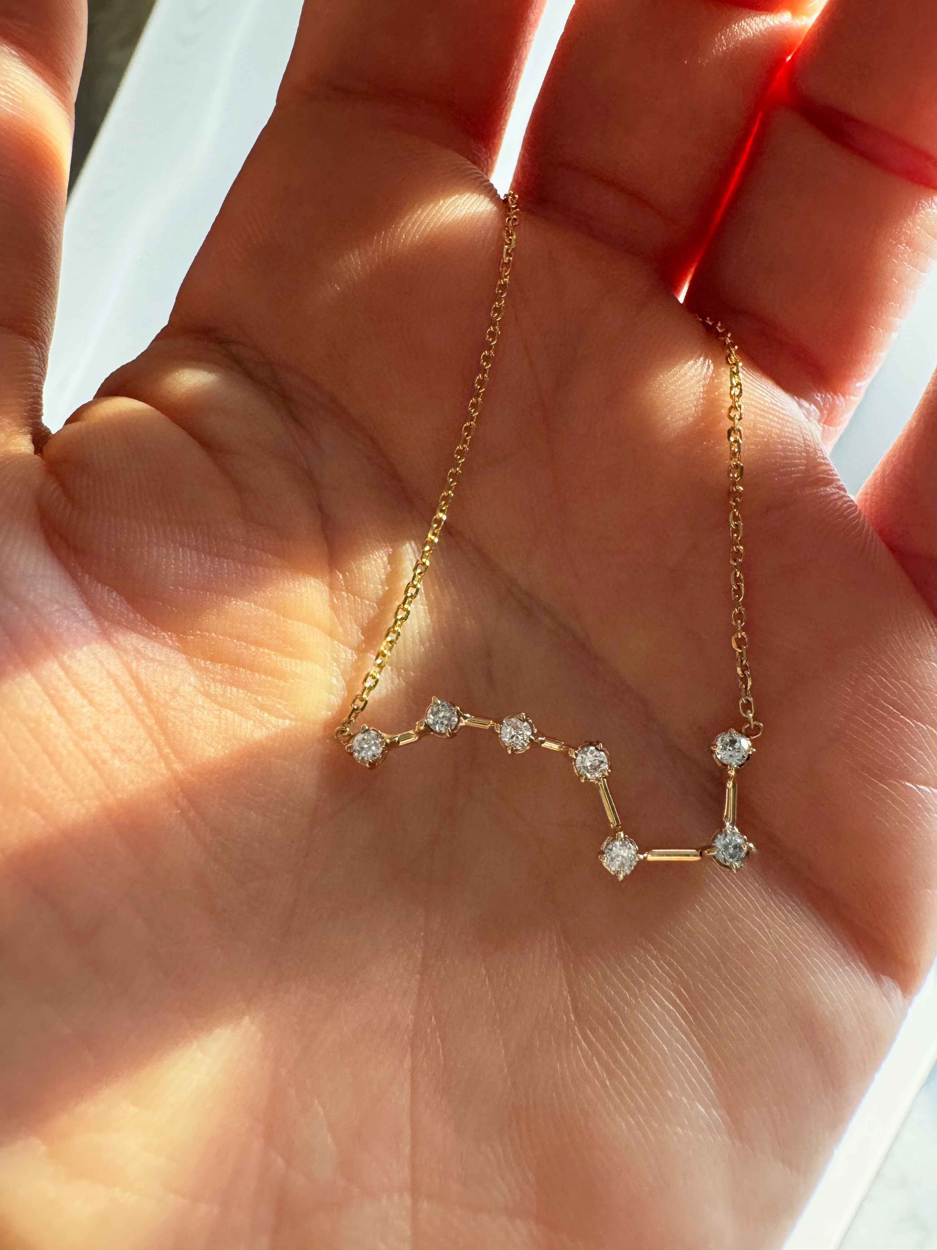 Big Dipper Diamond Necklace