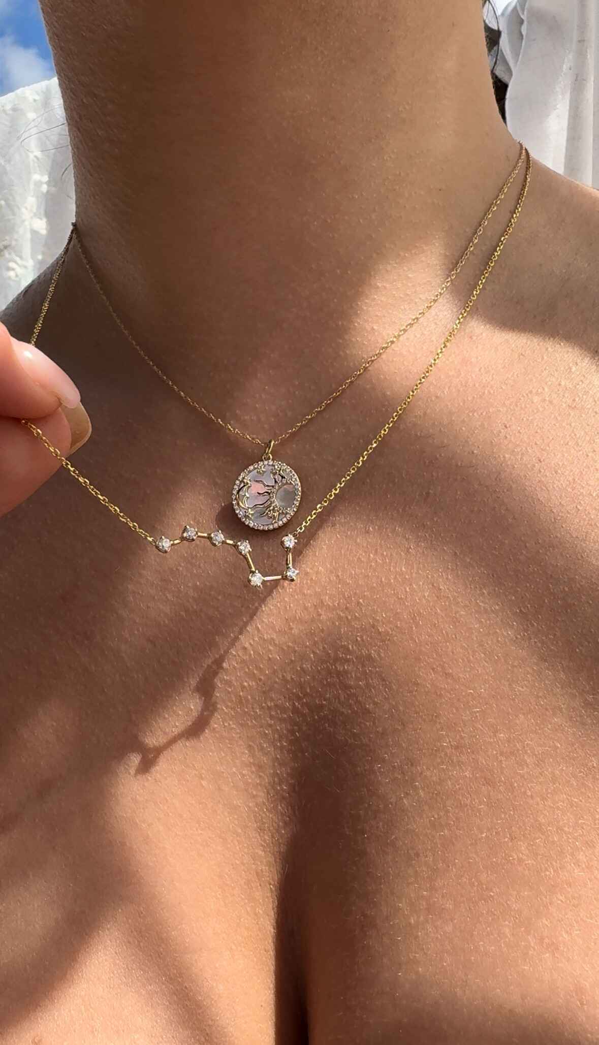 Big Dipper Diamond Necklace