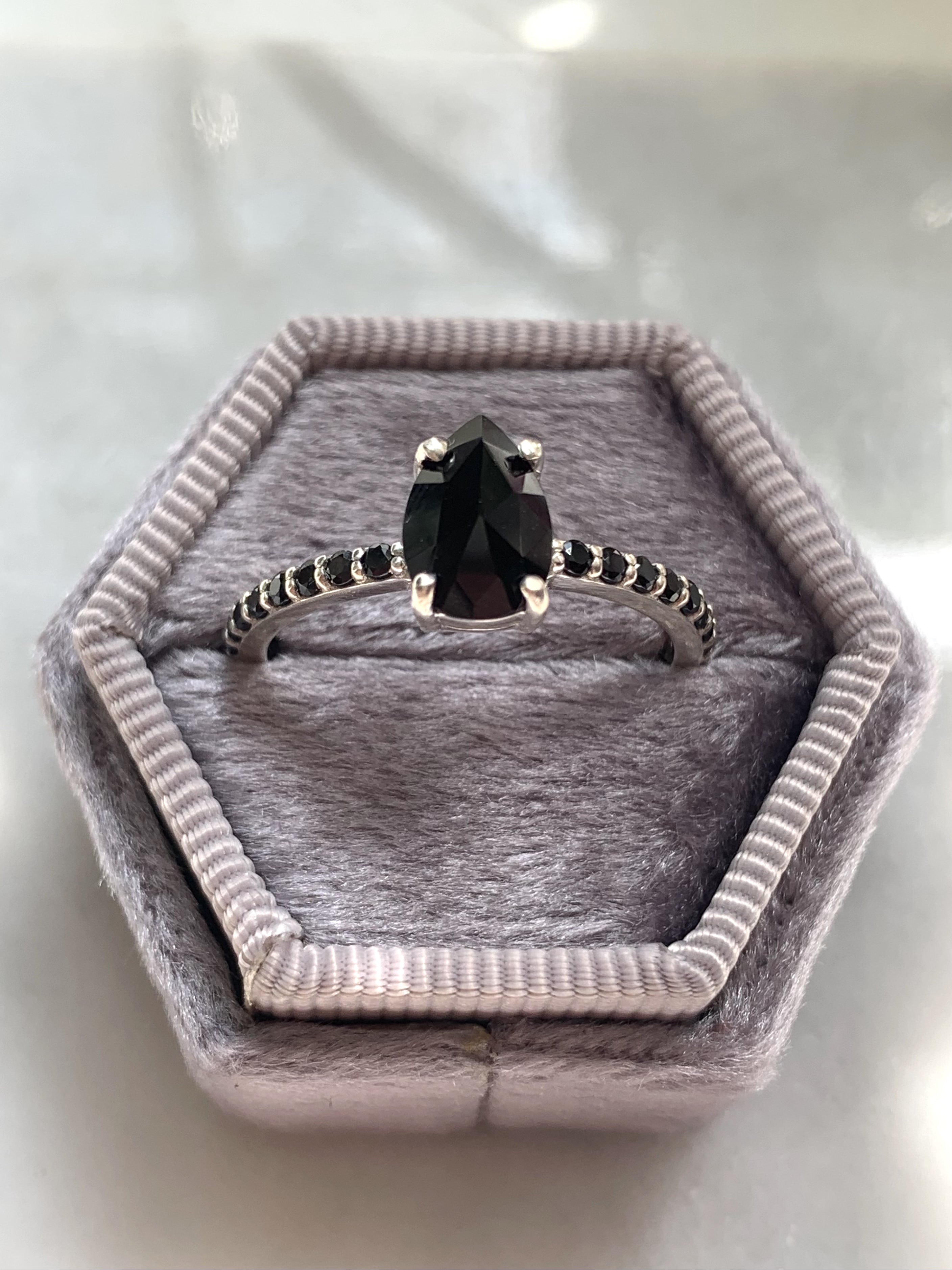 Pre-Owned Black Onyx and Diamond Ring, 14K Yellow Gold | Gemstone Jewelry  Stores Long Island – Fortunoff Fine Jewelry